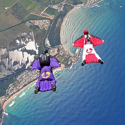 Hogyan működik egy wingsuit (wingsuit) Hogyan működik egy wingsuit
