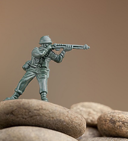 Hogyan kell festeni a katonák - utasítások színezés miniatúrák - rajz