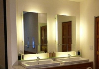 Hogyan készítsünk egy tükör világítás a fürdőszobában legjobb ötletek, fotók, videók