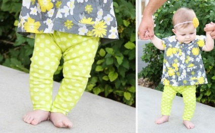 Hogyan kell varrni a gyerekek saját kezűleg egy pár nadrágot (leggings) Hogyan kell varrni a gyerekek saját kezűleg egy pár nadrágot