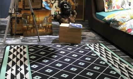 Hogyan válasszuk ki a szőnyeget a padlólapok és a videó, hogyan válasszuk ki a szőnyeget