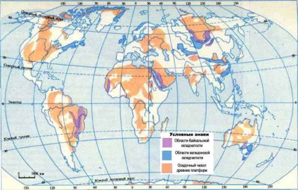 Kaledóniai orogeny földrajzi szótára