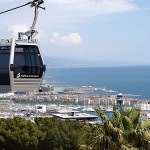 A felvonó és sikló Montjuic (kábel) A felvonó és sikló Montjuic