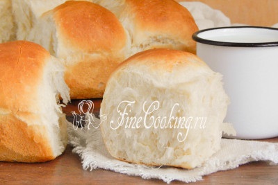 Burgonya zsemle - a receptet fényképpel (burgonya tekercs így) Burgonya zsemle - a recept egy fotó
