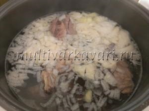 Burgonya leves recept multivarka fényképpel (multivarka) Burgonya leves multivarka recept egy fotó