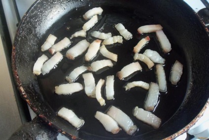 Sült burgonya szalonnával recept egy fotó