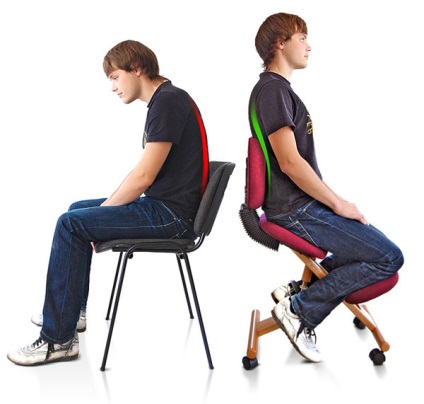 Kényelmes és hasznos ortopédiai szék a számítógép, az internet magazin a bútorok
