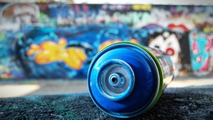 Festés graffiti doboz - típusok és alkalmazási technika