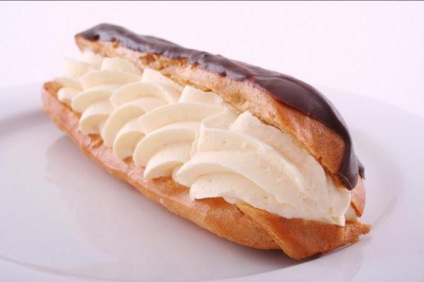 tejszín eclairs fehérje receptek, jellemzői, és a vélemények készítmények (főzés) Cream eclairs fehérje receptek, főleg főzés és vélemények