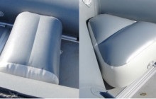 Csónak fotel pvc - forgatható, összecsukható felfújható, amelyben a saját kezét