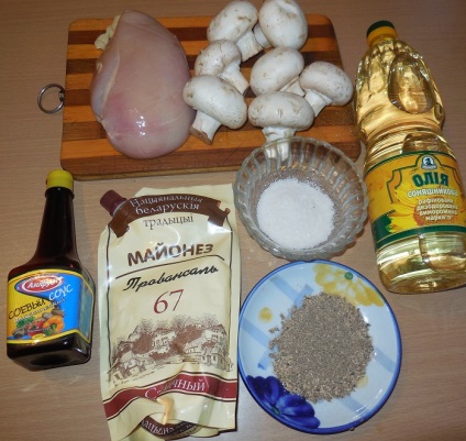 Csirke párolt gombával, vagy hogyan kell főzni csirke pörkölt - lépésről lépésre recept fotók (csirke) Csirke párolt gombával, vagy hogyan kell főzni csirke pörkölt - lépésről lépésre recept fotók