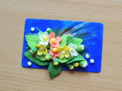 Magnet készült polimer agyag kezük (polimer) Magnet készült polimer agyag kezük