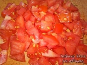 Tészta gombával és paradicsommal (vegetáriánus recept) Tészta gombával és paradicsommal