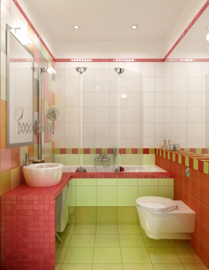 Kis fürdőszoba - Kép divat trendek lakberendezés
