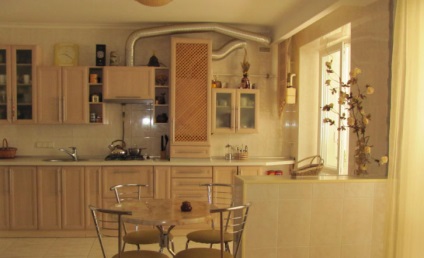 Kis konyha gáztűzhely (40 fotó)