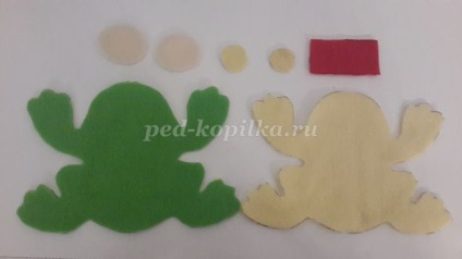 Játék béka a kezét (lágy) Játék béka a kezét