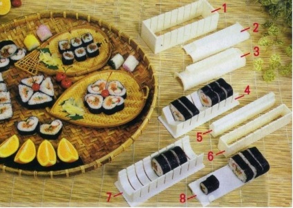 Állítsa a főzéshez és a szeletelés sushi tekercs sushi készítő készlet 10 példány - örülök, hogy látlak! (Sushi) Állítsa a főzéshez és a szeletelés sushi tekercs sushi készítő készlet 10 példány - örülök, hogy látlak!