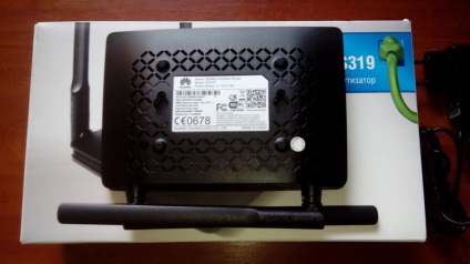 Beállítása a router Huawei ws319 származó Kyivstar