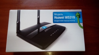 Beállítása a router Huawei ws319 származó Kyivstar