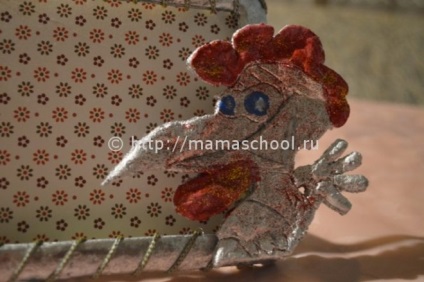 Karácsonyi képkeret kezét az év a Kakas (saját) Karácsonyi képkeret kezét a Year of the Rooster