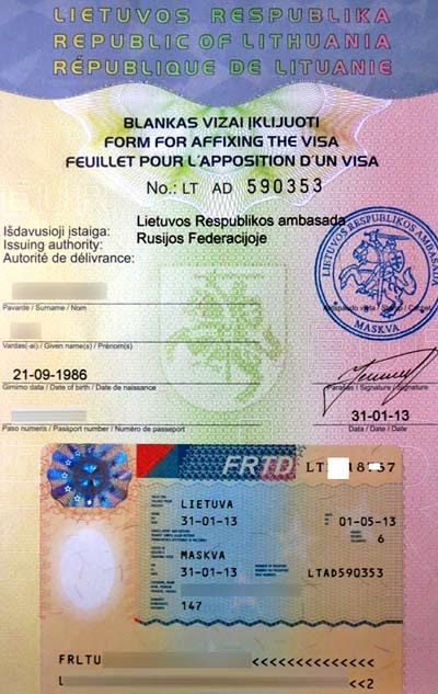 Szükségem van a vízum Litvánia Vengriyan, hogyan lehet magad schengeni