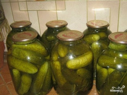 Pickles és vodka - lépésről lépésre recept fotók