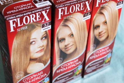 festékek hajfestés FLOREX szuper - juravlinka