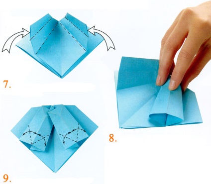 origami virágok