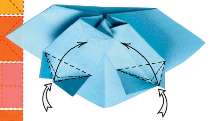Origami virágok (origami csengő) origami virágok