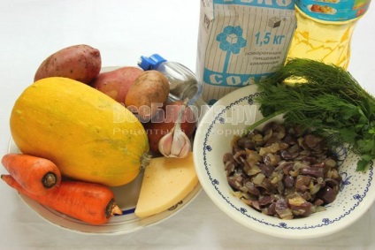 Növényi pörkölt gombával és burgonyával - recept lépésről lépésre fotók, minden étkezés