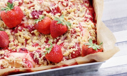 Torta epres - sütemény recept eper (szamóca) Torta eper - torta receptje eperrel