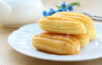 Lépésről lépésre recept eclairs puding, adja titkok (diétás) Lépésről lépésre recept eclairs puding, adja titkok