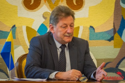 Ukrán nagykövet Fehéroroszország a politikai akarat, hogy indítson az ukrán tv (Ukrajna) Ukrán nagykövet Fehéroroszország a politikai akarat, hogy indítson az ukrán TV