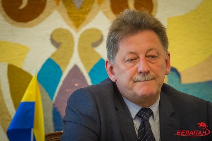 Ukrán nagykövet Fehéroroszország a politikai akarat, hogy indítson az ukrán tv (Ukrajna) Ukrán nagykövet Fehéroroszország a politikai akarat, hogy indítson az ukrán TV