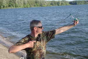 A csali hal segítségével slingshots, és a beállítási lehetőségek táplálkozó halászati