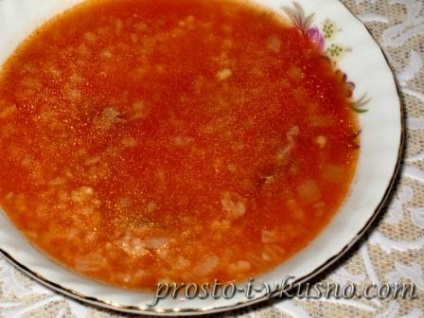Egyszerű recept ízletes kharcho bárány (kharcho bárány) Egy egyszerű recept ízletes grub bárány