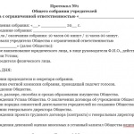 Jegyzőkönyve közgyűlése alapítói LLC fontosságát, rajz, forma