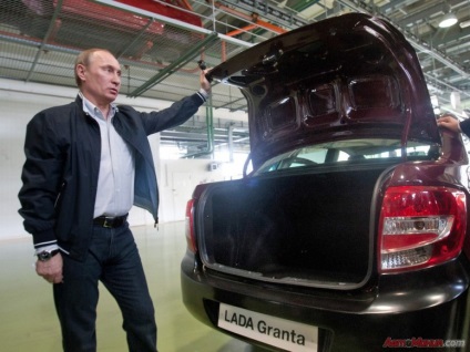 Putyin dicsérte az új Lada Granta 2 Video - avtomaniya (AvtoVAZ) Putyin dicsérte az új Lada Granta 2 Video - avtomaniya