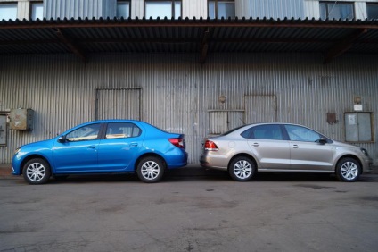 Renault Logan vs Volkswagen Polo szedán költségvetési verseny - autó (sedan) Renault Logan vs Volkswagen Polo szedán költségvetési verseny - autók