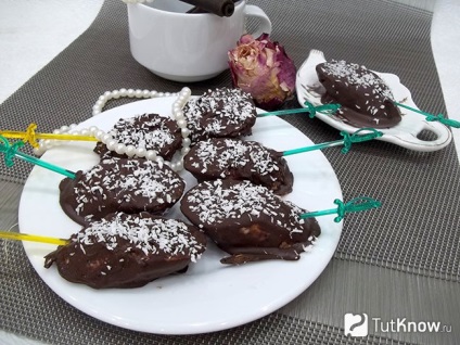 Banán, csokoládé recept (a recept) Recept banán, csokoládé
