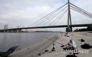 Fishing on a Dnyeper folyó - Fishing on a feeder