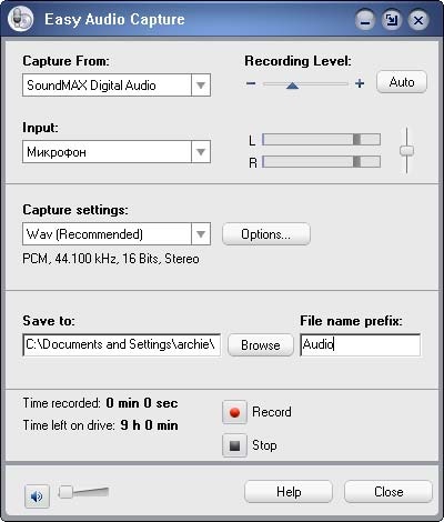 Magyar iratok (Easy Audio Capture) magyar okmányok