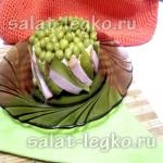 Bab saláta, paradicsom és uborka (recept) Bean saláta paradicsom és uborka