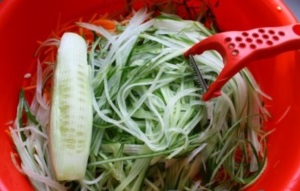Uborka saláta koreai téli-lépésre receptek