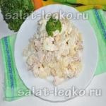 Saláta és uborka sprotni recept fényképpel (sprotni) Saláta és uborka sprotni recept egy fotó