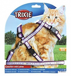 Шлейка для кішок, купити поводок для кішки за доступною ціною - інтернет магазин 4lapy