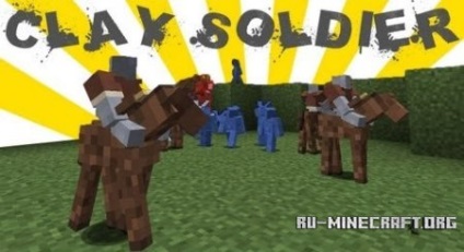 Letöltés agyag katonák Minecraft 1 (agyag) Letöltés agyag katonák Minecraft 1