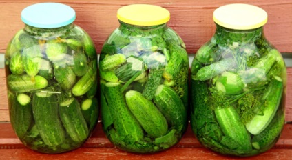 Pickles a telet a bankok, receptek (növényi) Pickles a telet a bankok, receptek