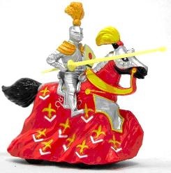 Modern férfi vs Knights (Knights) Modern férfi vs lovagok