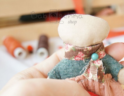 Hozzon létre egy textil kitűző-medál „lány őszi” - tisztességes iparos - kézzel készített, kézzel készített